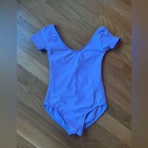 Wear Moi cap sleeve leotard - marked 8/10 fits best 7